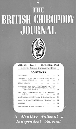 British Chiropody Journal 250