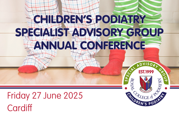 Children's Podiatry SAG Annual Conference 2025 Web button v2