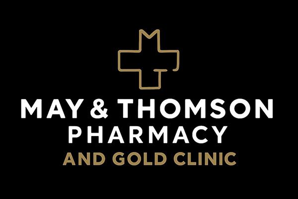 logo May and Thomson Pharmacy 600 x 400